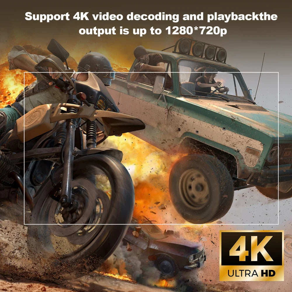 Mini Projecteur 4K Wifi Bluetooth – Android, Home Cinéma Portable