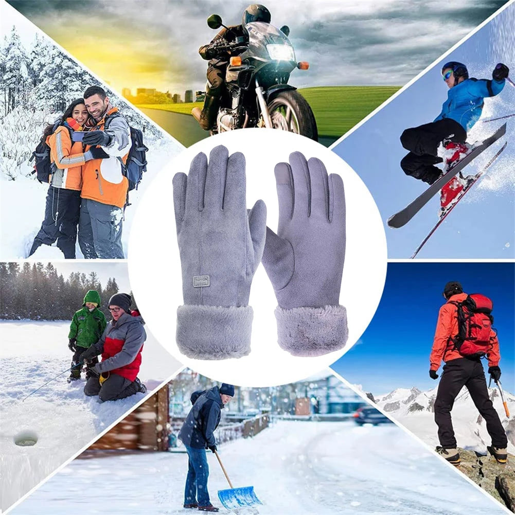 Electric Warm Gloves 3 Gear Adjustment Motorcycle Heated Gloves 10000Mah Motorbike Racing Riding Gloves Windproof Touch Screen