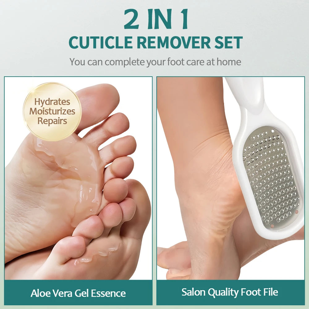 Kit Anti-Callosités Pieds — Râpe & Soin Talons