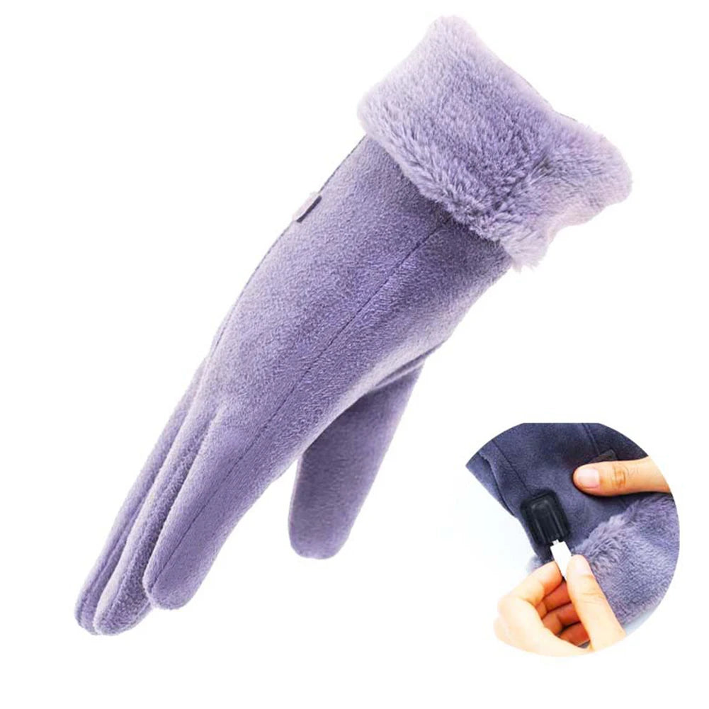 Electric Warm Gloves 3 Gear Adjustment Motorcycle Heated Gloves 10000Mah Motorbike Racing Riding Gloves Windproof Touch Screen