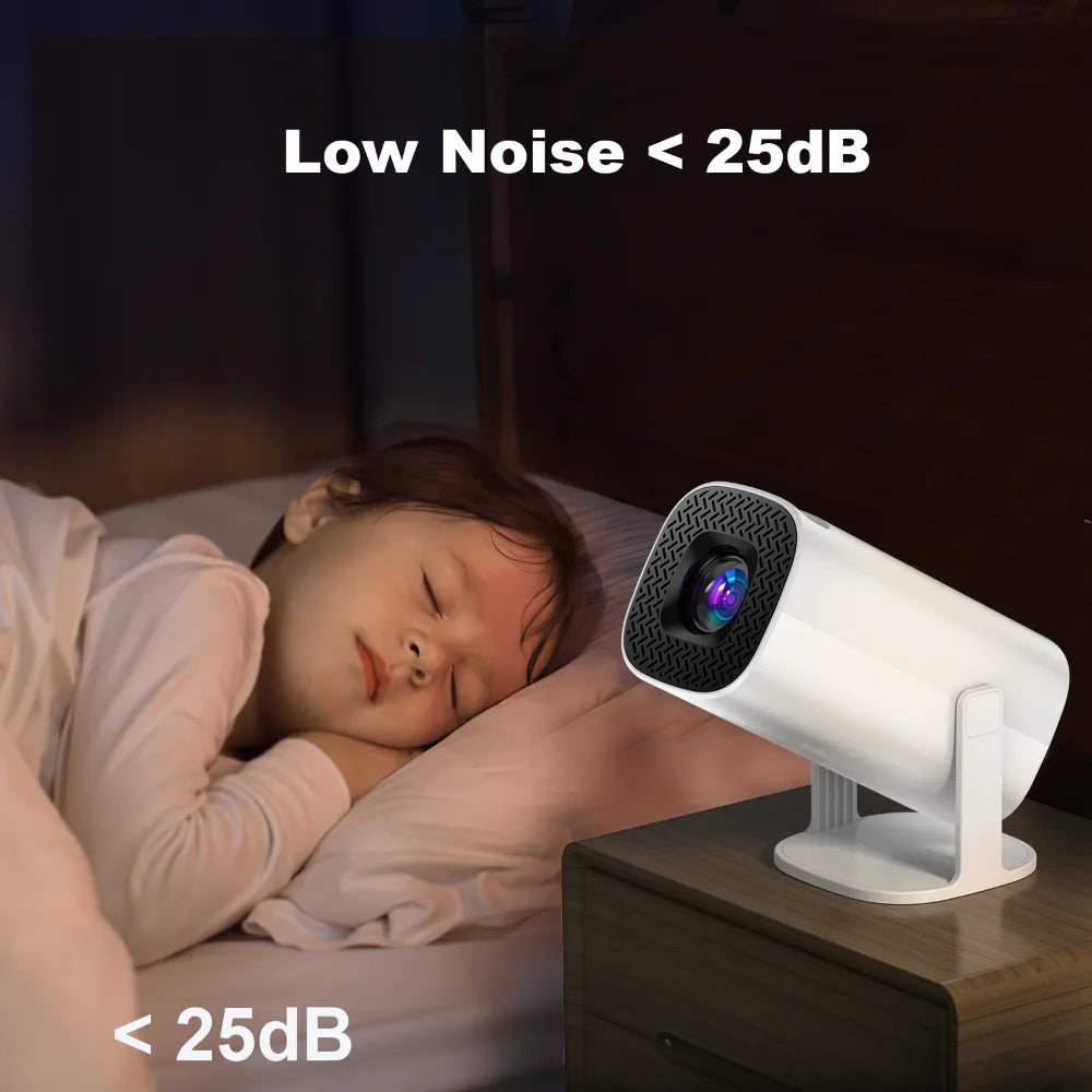 Mini Projecteur 4K Wifi Bluetooth – Android, Home Cinéma Portable