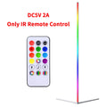 RGB LED Floor Lamp Indoor Home Decoration Modern Corner Floor Lamp Living Rome Art Decor Atmospheric Standing Stand Lighting
