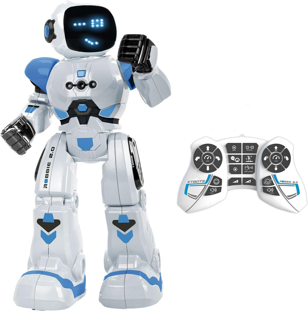 - Robbie | Robot Enfant | Robot Telecommande Et Programmable Jusqu'À 50 Actions | Jouet Enfant 5 Ans Garçon | Jouet Fille 5 Ans Et Plus
