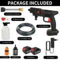 200W 70BAR Cordless High Pressure Wash Spray Water Gun Car Wash Pressure Water Washing Machine with 21V Lithium Battery